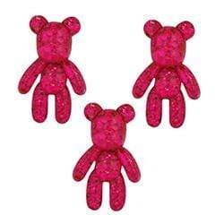 AussieSuperStore Art & Craft Essentials Resin Teddy Bears Resin Teddy Bears | Craft Party Scrapbooking Embellishment Decoration 9331468055594 VJY690
