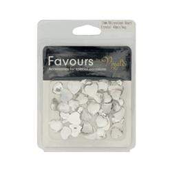 AussieSuperStore Art & Craft Essentials Rhinestone Heart Rhinestone Heart | Craft Party Embellishments | Jewellery Making Charms 9323823147358 FAV057