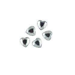 AussieSuperStore Art & Craft Essentials Rhinestone Heart Rhinestone Heart | Craft Party Embellishments | Jewellery Making Charms 9323823147358 FAV057