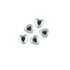AussieSuperStore Art & Craft Essentials Rhinestone Heart Rhinestone Heart | Craft Party Embellishments | Jewellery Making Charms 9323823147358 FAV057