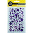 AussieSuperStore Art & Craft Essentials Rhinestones Bubble Purple & Silver Rhinestones Sticker Bubble Purple & Silver | Craft Embellishment Decor 9331468049807 VCR206