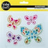 AussieSuperStore Art & Craft Essentials Rhinestones - Butterfly Rhinestones Stickers- Butterfly | Craft Party Embellishment Decoration 9331468048664 VCRST022