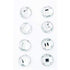 AussieSuperStore Art & Craft Essentials Rhinestones Crystal Rhinestones StickersCrystal | Craft Party Embellishment Decoration 9331468043164 VCR14001