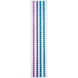 AussieSuperStore Art & Craft Essentials Rhinestones Pastel Colour Rhinestones Stickers Pastel Colour | Craft Party Embellishment Decoration 9331468046325 VCR102