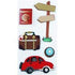 AussieSuperStore Art & Craft Essentials Road Trip 5pcs Holiday Theme 3D Stickers (in 7 styles) Holiday Theme 3D Stickers | Scrapbooking Stickers | Embellishments 9323823186388 JBS151