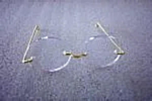 AussieSuperStore Art & Craft Essentials Round Doll Eye Glasses 7cm Round Doll Eye Glasses 7cm | Doll Making Accessories EG620