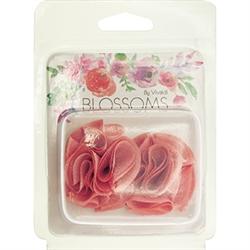 AussieSuperStore Art & Craft Essentials Satin Multi Layer Flowers (in 2 colors) Satin Multi Layer Flowers (in 2 colors) | Artificial Flower Party Decoration