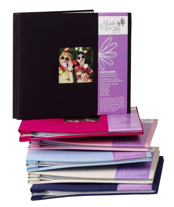 AussieSuperStore Art & Craft Essentials Scrapbooking Album 20 x 20cm (in 3 colours) Scrapbooking Album 20 x 20cm (in 3 colours) | Scrapbooking