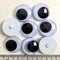 AussieSuperStore Art & Craft Essentials Sew On Joggle Eyes 18mm Sew On Joggle Eyes 18mm | Googly or Wiggle Eye | Doll Making Accessories E9JSE18