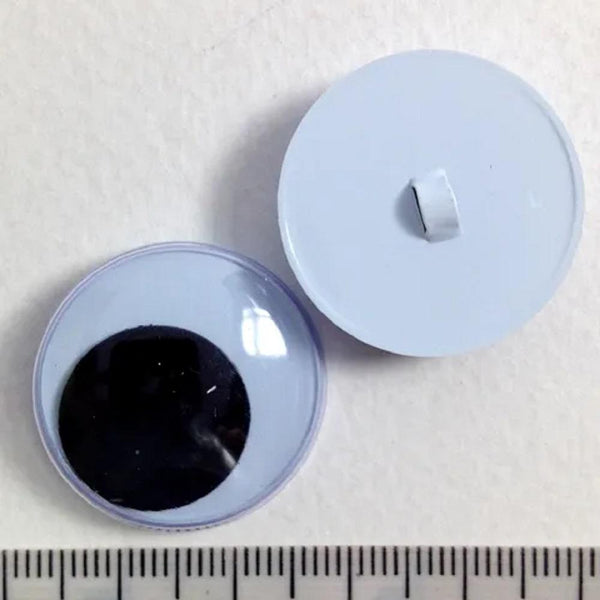 AussieSuperStore Art & Craft Essentials Sew On Joggle Eyes 25mm Sew On Joggle Eyes 25mm | Googly or Wiggle Eye | Doll Making Accessories E9JSE25