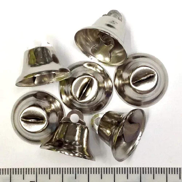 AussieSuperStore Art & Craft Essentials Silver Craft True Bells 20mm (in 2 colours) Craft True Bells 20mm (in 2 colours) | Jingle Bells for Crafting | Craft Bells TB920SI