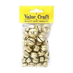 AussieSuperStore Art & Craft Essentials Sleigh Bells Gold Sleigh Bells Gold | Craft Bells | Jingle Bells | Kids Craft supplies 9331468002802 VCBL2