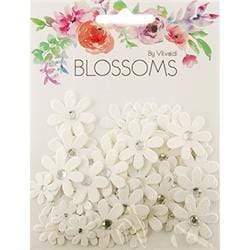 AussieSuperStore Art & Craft Essentials Sparkle Florettes Flowers Sparkle Florettes Flowers | Artificial Craft Flower Party Decoration 9323823196561 BLOS17011