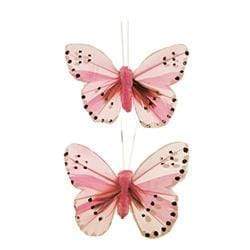 AussieSuperStore Art & Craft Essentials Spot Light Pink Butterfly 9x6cm (in 4 varieties) Butterfly 9x6cm (in 4 varieties) | Craft Animal Embellishments 9323823204488 CRIT1910