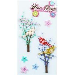 AussieSuperStore Art & Craft Essentials Spring Birds 7pcs Garden Theme 3D Stickers (in 11 styles) Garden Theme 3D Stickers | Scrapbooking Stickers | Embellishments 9323823186456 JBS158