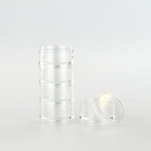 AussieSuperStore Art & Craft Essentials Stackable Craft Organiser (in 3 sizes) Stackable Craft Organiser | Plastic Storage Container or Box