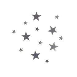 AussieSuperStore Art & Craft Essentials Stars Silver Glitter Shapes Stars Silver Glitter Shapes | Craft Glitter Shape 9331468001898 VCSQ6