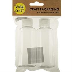 AussieSuperStore Art & Craft Essentials Storage Plastic Bottles Storage Plastic Bottles | Craft small storage containers 9331468051527 VJY176