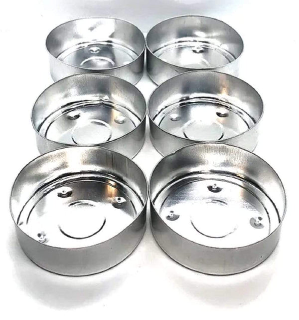 AussieSuperStore Art & Craft Essentials T-Lights Candle Container Large T-Lights Candle Container Large | Candle Making Supplies | Candle craft | Candle Making Kit CA521