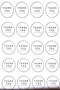 AussieSuperStore Art & Craft Essentials Thank you for your kindness White Printed Sticker (in 4 types) White Printed Sticker (in 4 types) | Scrapbooking Embellishment DUR3132