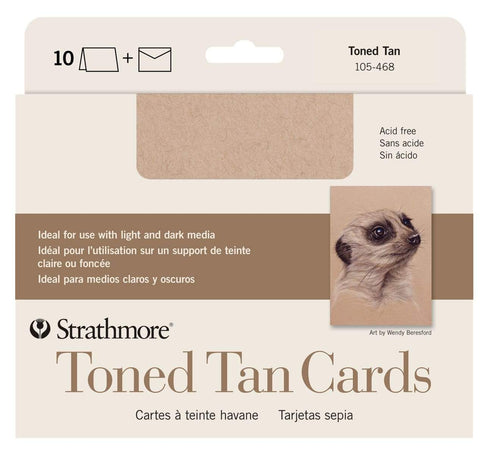 AussieSuperStore Art & Craft Essentials Toned Tan Cards Strathmore Toned Cards & Envelopes Strathmore Toned Cards & Envelopes | Craft Papers 012017701689 0410450
