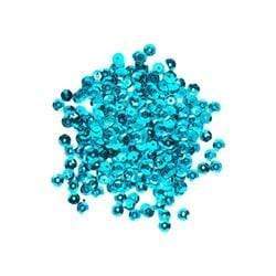 AussieSuperStore Art & Craft Essentials Turquoise Sequins 5mm Cut Cup (in 3 colors) Sequins 5mm Cut Cup (in 3 colors) | Craft Embellishment 9323823183387 SQ14002
