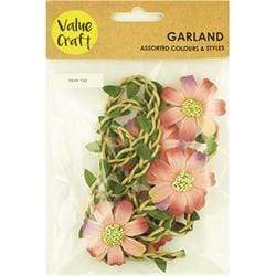 AussieSuperStore Art & Craft Essentials Twine Garland 95 cm (in 3 colours) Twine Garland 95 cm (in 3 colours) | Artificial Flower Party Decoration