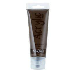 AussieSuperStore Art & Craft Essentials Vandyke Brown Acrylic Paint 75ml (20 different colours) Acrylic Paint 75ml (20 different colours) | Acrylic Paint Set  9331468048428 VCAP15
