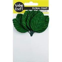 AussieSuperStore Art & Craft Essentials Velvet Leaf Rose Velvet Leaf Rose | Floral Craft Accessories | Floral Craft Supplies Embellishments 9331468050582 VFL101