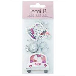 AussieSuperStore Art & Craft Essentials Wedding Theme 3D Stickers (in 4 styles) Wedding Theme 3D Stickers | Scrapbooking Stickers | Embellishments