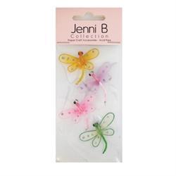 AussieSuperStore Art & Craft Essentials Wire Dragonfly Wire Dragonfly | Craft Embellishment | Scrapbooking Embellishment 9323823146160 JBE041