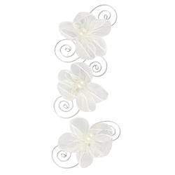 AussieSuperStore Art & Craft Essentials Wire Flower 40mm Wire Flower 40mm | Craft Embellishment | Scrapbooking Embellishment 9323823146184 JBE043