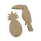 AussieSuperStore Art & Craft Essentials Wood Toucan and Pineapple Wood Toucan and Pineapple | Craft Wooden Shapes | Laser cut Wooden Shapes 9323823201487 JBS18036