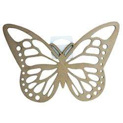 AussieSuperStore Art & Craft Essentials Wooden Craft Butterfly Wooden Craft Butterfly | Craft Wooden Shapes | Laser cut Wooden Shapes 9331468049487 VCWD10