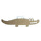 AussieSuperStore Art & Craft Essentials Wooden Craft Crocodile Wooden Craft Crocodile |Craft Wooden Shapes | Laser cut Wooden Shapes 9331468049494 VCWD11