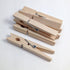 AussieSuperStore Art & Craft Essentials Wooden Craft Pegs 72mm X 13mm Wooden Craft Pegs 72mm X 13mm | Craft Wooden Items | Mini Wooden Pegs PE063