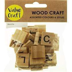AussieSuperStore Art & Craft Essentials Wooden Craft Shapes Letters Wooden Shapes Letters | Craft Wooden Shapes | Wood craft | Laser cut Wooden Shapes 9331468051794 VJY429