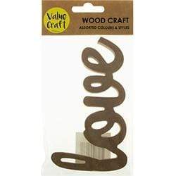 AussieSuperStore Art & Craft Essentials Wooden Craft Shapes Signs (in 3 styles) Wooden Shapes Signs (in 3 styles) | Craft Wooden Shapes | Wood crafts