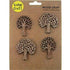 AussieSuperStore Art & Craft Essentials Wooden Craft Shapes Trees Wooden Shapes Trees | Craft Wooden Shapes | Wood craft | Laser cut Wooden Shapes 9331468051725 VJY421