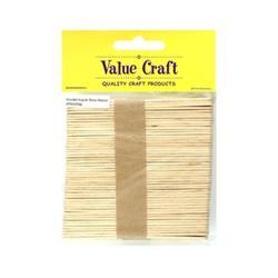 AussieSuperStore Art & Craft Essentials Wooden Craft Sticks Natural Wooden Sticks Natural | Craft Wooden Popsicle Sticks | Wooden Shapes items 9331468034940 VCWM12