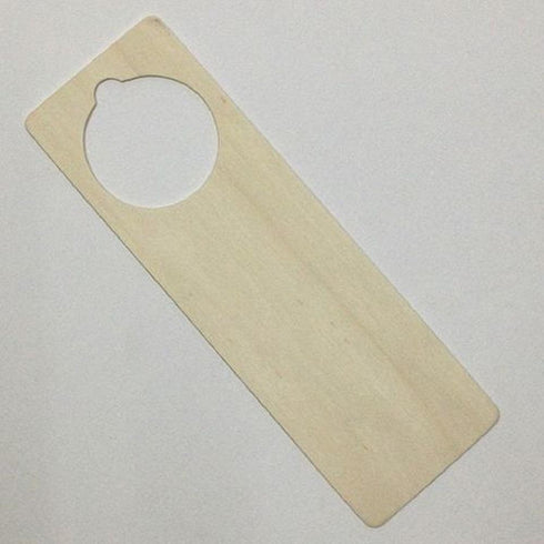 AussieSuperStore Art & Craft Essentials Wooden Door Hanger Wooden Door Hanger | Craft Wooden Shapes | Laser cut Wooden Shapes WO134