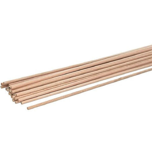 AussieSuperStore Art & Craft Essentials Wooden Dowel Rod 9mm Wooden Dowel Rod 9mm | Craft Wooden Sticks | Wooden Shapes items WO102