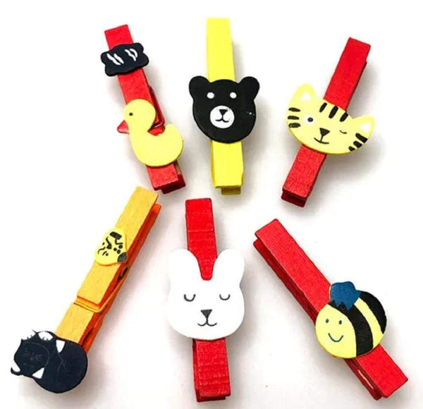 AussieSuperStore Art & Craft Essentials Wooden Large Cat Craft Pegs Wooden Large Cat Craft Pegs | Craft Tiny Pegs | Craft Wooden Items | Mini Wooden Pegs PE96CA