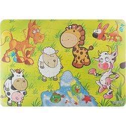 AussieSuperStore Games & Activities Animals 4 Puzzle Pack Animals 4 Puzzle Pack | Cardboard Jigsaw Puzzle for Kids 9331468060499 VJY866