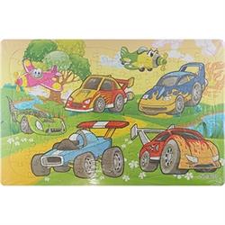 AussieSuperStore Games & Activities Cars & Trucks 4 Puzzle Pack Cars & Trucks 4 Puzzle Pack | Cardboard Jigsaw Puzzle for Kids 9331468060475 VJY864