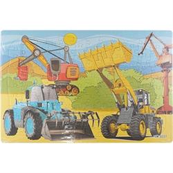 AussieSuperStore Games & Activities Cars & Trucks 4 Puzzle Pack Cars & Trucks 4 Puzzle Pack | Cardboard Jigsaw Puzzle for Kids 9331468060475 VJY864