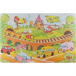 AussieSuperStore Games & Activities Cars & Trucks 4 Puzzle Pack Cars & Trucks 4 Puzzle Pack | Cardboard Jigsaw Puzzle for Kids 9331468060475 VJY864