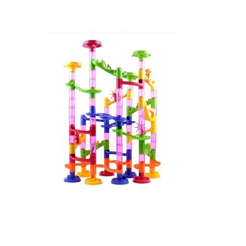 AussieSuperStore Games & Activities DIY Building Blocks Maze Ball Track (105PCS) DIY Building Blocks Maze Ball Track| Marble Race Run Tower Built CBDIYBALLTRACK