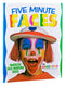 AussieSuperStore Games & Activities Five Minute Faces Book Snazaroo Face Painting Snazaroo Face Painting | Face Painting Books 766416262592 EDP: 0363550