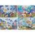AussieSuperStore Games & Activities Ocean Scenes 4 Puzzle Pack Ocean Scenes 4 Puzzle Pack | Cardboard Jigsaw Puzzle for Kids 9331468060482 VJY865